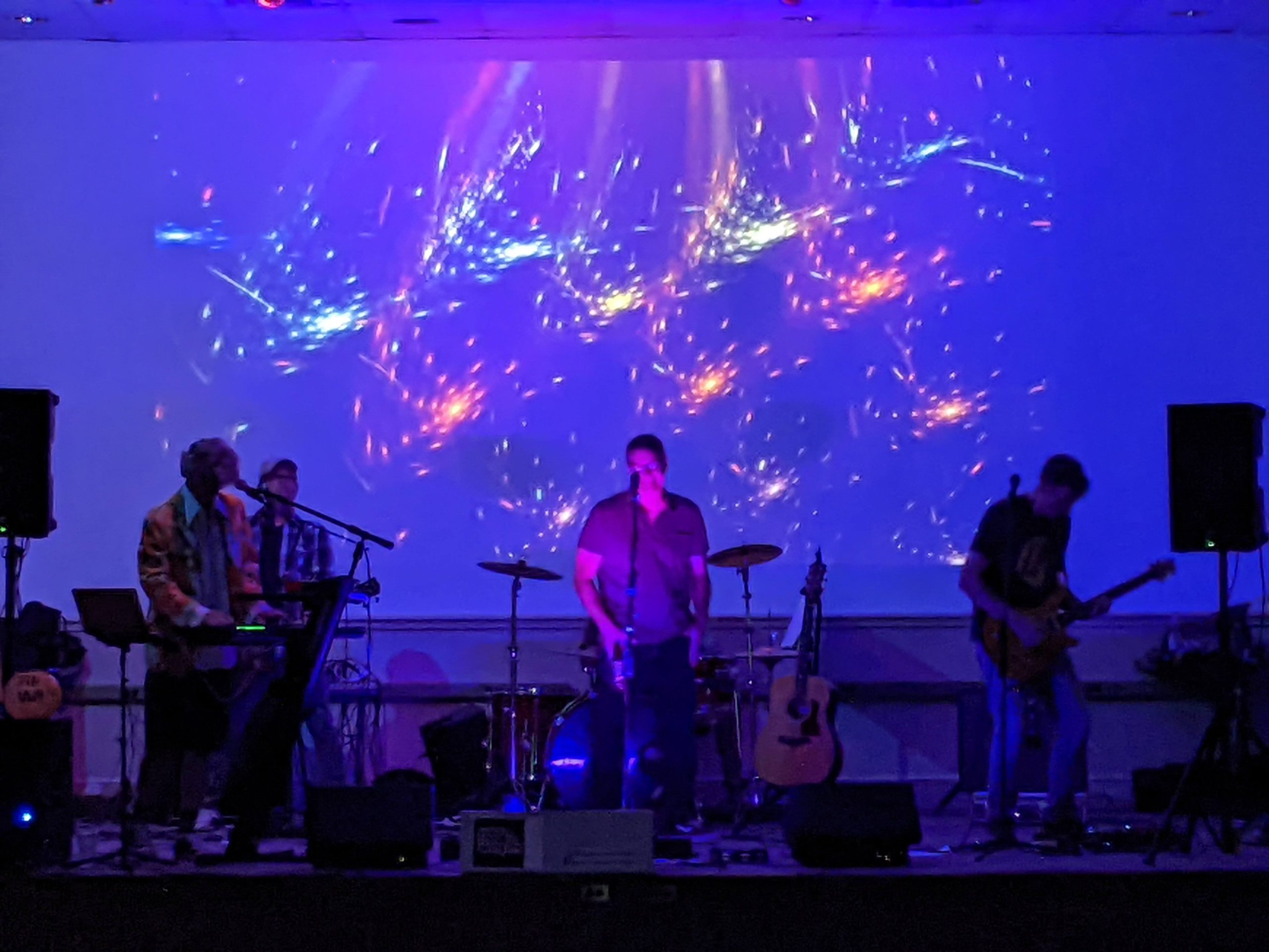 A band plays in our Main Hall